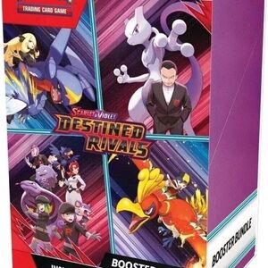 Pokemon Scarlet & Violet Destined Rivals Booster Bundle - Purple, Red, Blue